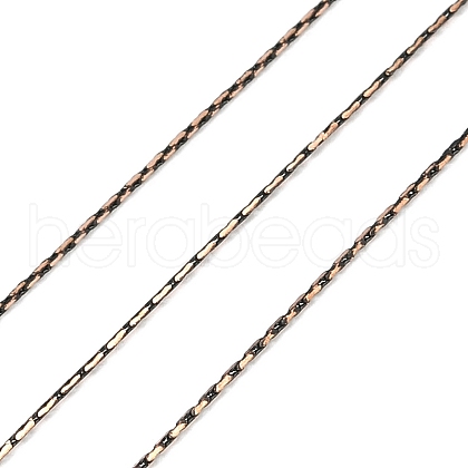 Rack Plating Brass Box chain CHC-H108-04-1