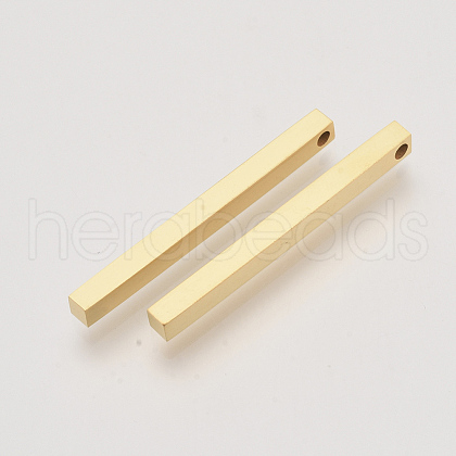 201 Stainless Steel Pendants X-STAS-T052-06G-1