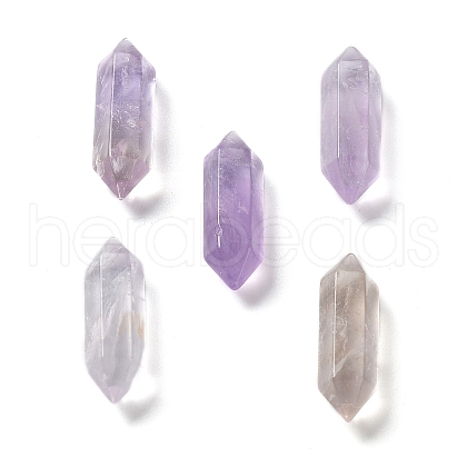 Natural Amethyst Double Terminated Points No Hole G-G012-28-1