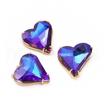 Brass Cubic Zirconia Pendants KK-A181-VF470-3-1