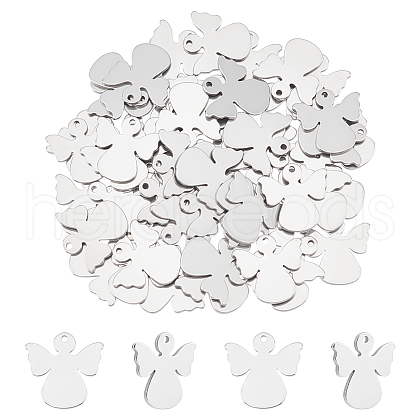 Unicraftale 50Pcs 304 Stainless Steel Charms STAS-UN0060-95-1