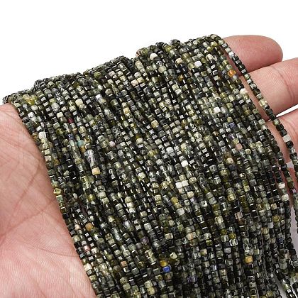 Natural Prehnite Beads Strands G-RM2025-C26-A-1