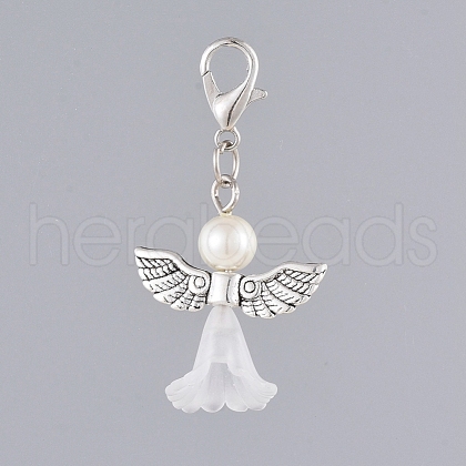 Acrylic Pendants HJEW-JM00384-01-1