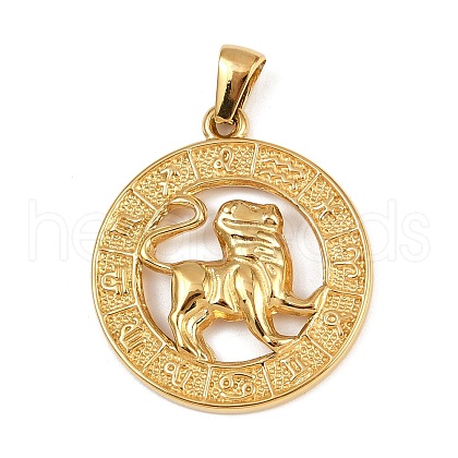304 Stainless Steel Pendants STAS-C131-03G-04-1