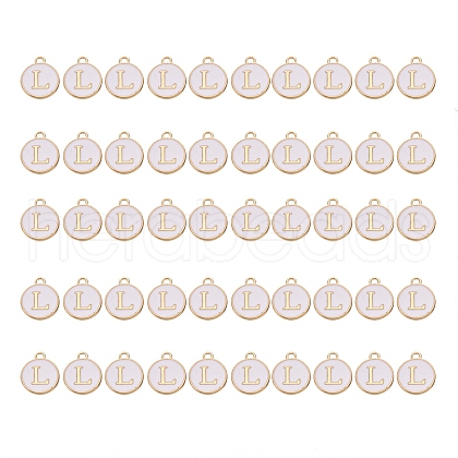 Golden Plated Alloy Charms ENAM-SZ0001-25A-L-1