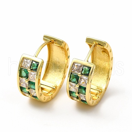 Rack Plating Brass Leverback Earring for Women EJEW-H093-02A-G-1