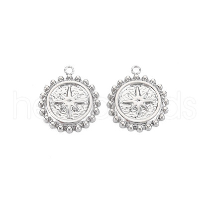 Non-Tarnish 304 Stainless Steel Pendants STAS-N097-180P-1