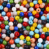 Opaque Colours Glass Seed Beads SEED-N007-P4.5mm-A01-3