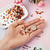 Craftdady 200Pcs 10 Style Transparent Glass Seed Beads SEED-CD0001-05-7