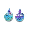 Ion Plating(IP) 201 Stainless Steel Pendant STAS-B027-31MC-2