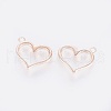 Brass Pendants PALLOY-L232-03RG-2