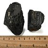 Rough Raw Natural Black Tourmaline Beads G-I302-02-6