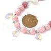 Heart & Moon & Star Acrylic Beaded Bag Straps AJEW-BA00109-5