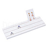 Wood Earring Display Card Holders ODIS-WH0070-09C-1