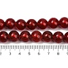 Handmade Silver Foil Glass Beads Strands FOIL-F002-01H-5