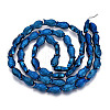 Electroplate Glass Beads Strands EGLA-T025-03C-2