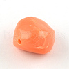 Nuggets Imitation Gemstone Acrylic Beads OACR-R044-16-2