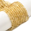Natural Yellow Quartz Beads Strands G-G259-D03-3mm-2