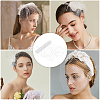 Big Eye Mesh Polyester Organza Veil DIY-WH0028-94B-5