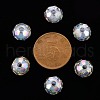 Transparent Acrylic Beads TACR-S152-04B-SS2113-3