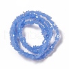 Electroplate Glass Beads Strands GLAA-C023-04B-2