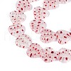 Handmade Millefiori Glass Beads Strands LAMP-T021-29A-3