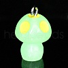 Spray Painted Luminous Resin Pendants RESI-A017-05H-1