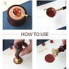 CRASPIRE Sealing Wax Particles for Retro Seal Stamp DIY-CP0001-48C-7