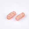 2-Hole Baking Paint Glass Seed Beads SEED-S023-17A-04-2