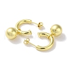 Rack Plated Brass Studs Earring EJEW-Z043-04G-2