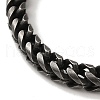 316 Surgical Stainless Steel Wheat Chain Bracelets BJEW-Q349-03B-02-2