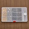 320 Sets 4 Colors 2 Sizes Iron Semi-Tublar Collision Rivets Kits DIY-WH0304-489-7