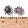 Natural Amethyst Oval Multi-Strand Links G-G207-02P-08-3
