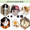   4 Styles Craft Plastic & Resin Doll Eyes DOLL-PH0001-50-6