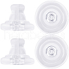 Beebeecraft 30Pcs Silicone Ear Nuts FIND-BBC0002-29S-1