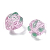 Handmade Lampwork Enamel Beads Strawberry LAMP-V001-05A-3