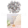 CHGCRAFT Ion Plating(IP) 304 Stainless Steel Open Jump Rings STAS-CA0002-21B-7