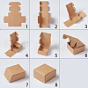 Kraft Paper Box CON-WH0036-03-2