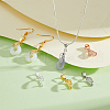   24Pcs 4 Colors Brass Ice Pick Pinch Bails KK-PH0010-79-5