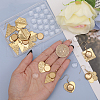 6 Pairs 6 Styles Blank Glass Dome Dangle Earrings EJEW-AB00003-4