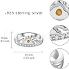 Mountain Zinc Alloy with Rhinestone Finger Rings for Women FS-WG7805C-02-4