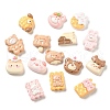 Opaque Resin Decoden Cabochons RESI-R448-07-1