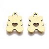 201 Stainless Steel Charms STAS-S110-095G-1