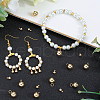 Beebeecraft 40Pcs 2 Styles Brass Charms KK-BBC0015-23-4