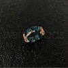 Gold Foil Resin Finger Rings WGDC7A7-02-1