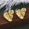 304 Stainless Steel Stud Earrings for Women EJEW-U052-03G-3
