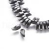 Non-magnetic Synthetic Hematite Beads Strands G-P218-12-07-1
