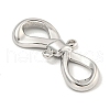 Non-Tarnish 304 Stainless Steel Bowknot Links Connector Charms STAS-A099-10P-2