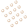 Ring 304 Stainless Steel Huggie Hoop Earrings EJEW-L158-06G-1