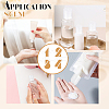 BENECREAT 30Pcs 3 Style PP Plastic Press Caps AJEW-BC0003-83B-7